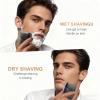 Electric Foil Shaver for Men:Triple Floating Blade Electric Razor for Face & Beard - IPX7 Waterproof Cordless Shaver with LED Display, USB-C Fast Charge & Travel Lock - Home & Travel Grooming Kit view 4