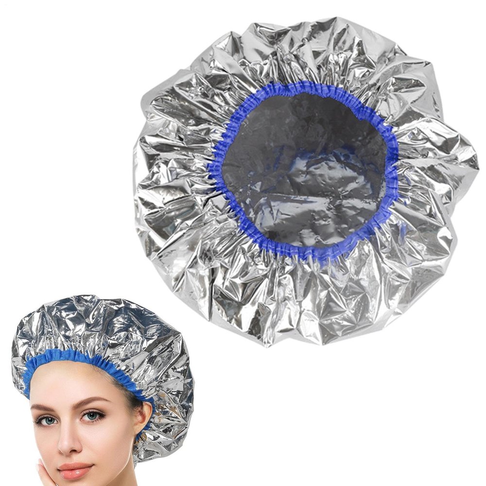 Deep Conditioning Caps - Reusable Foil Cap, Heat Hair Cover, Moisture Retaining Thermal Design, Soft Inner Lining | Professional Salon Hair Care for Men, Women, Boys, Girls, Deep Nourishing