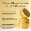 ARENCIA Retinal Boosting Eye Mask, Hydrogel Under Eye Patches with Peptides for Dark Circles, Puffiness, Fine Lines, 60 Patches, 2.96 oz view 4