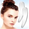 4PCS Makeup Spatulas, Mini Metal Cosmetic Spatulas, Reusable Skincare Scoop for Mixing Sampling Cream Eye Face view 4