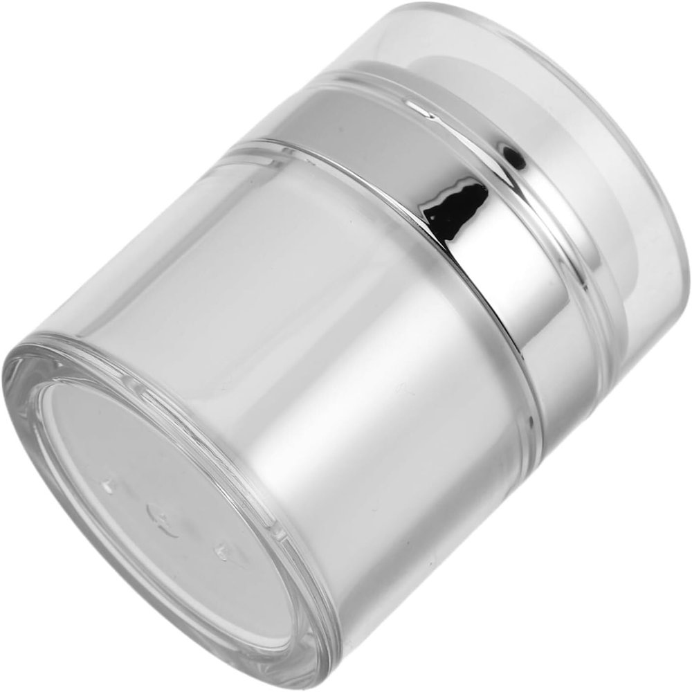 AGHSGDBCE Airless Pump Bottles, 30ml Travel Size Creams Refillable Cosmetic Container Vacuum Sealed Pump Portable