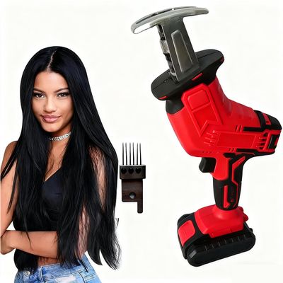 1000W Rechargeable Wig Braiding Machine, Handheld Dreadlock Braider for Synthetic Hair & Human Hair, Powerful Tool for Wig Making & Hair Transplantation