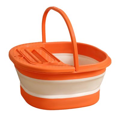 665g Foot Soaker Tub - Folding Bath Massager Bucket,Foot Soaker Container | for Men Women Elderly Seniors Travel Camping Center Hotel Dorm Bathroom