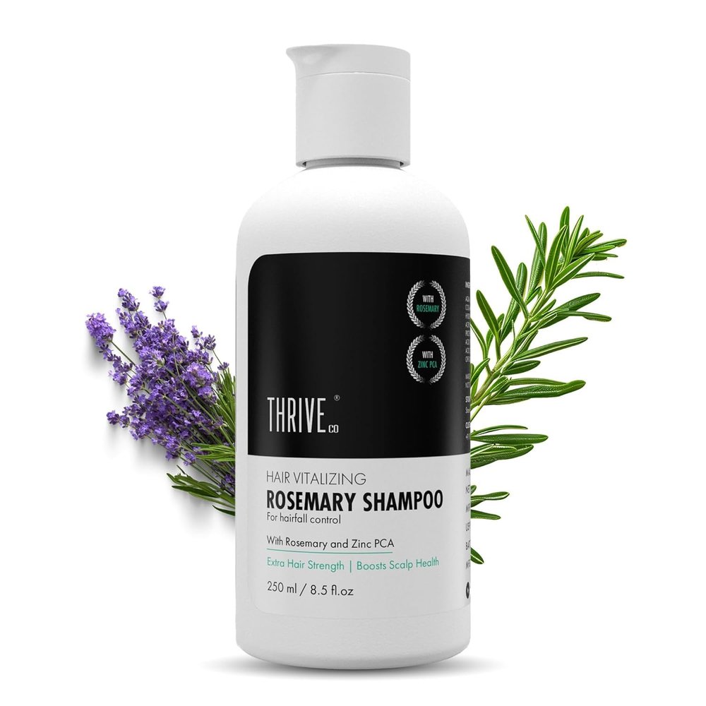 Hair Vitalizing Rosemary Shampoo with Zinc PCA, Anti Hair Breakage Technology, Extra Hair Strength, Hairfall Control, 250ml/8.5 fl.oz