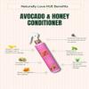 Naturally Love Hue AntiBreakage LeaveIn Detangling Hair Mist & Detangling Brush  80% Organic, Paraben & GlutenFree Detangler Spray with Honey, Rosemary, Aloe & Peppermint view 4
