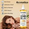 100% Pure Cold Pressed Sesame Oil, 200ml, Natural Multipurpose for Skin Hair Body, No Chemicals No Preservatives, Makeup Remover Post-Workout Recovery view 4