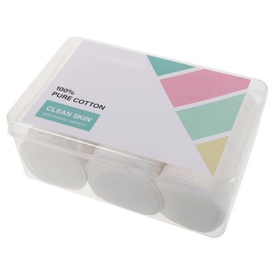 COOPHYA 1 Box Triple Layer Soft Cotton Pads for Face Gentle Disposable Makeup Remover Rounds for All Skin Types Professional Grade Skincare Cotton Rounds for Beauty Salons and Daily Use
