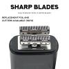Supreme Trimmer DarkStar Foil Shaver STF720  9000 RPM Vector Motor, 150 Min Runtime Corded & Cordless Electric Razor | Hypoallergenic Foils for Face, Head & Stubble view 3