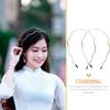 PHENOFICE 2Pcs Women Wave Hairband Lightweight Headbands for Daily Fashion Party Makeup Elegant Chic Hair Hoop Accessories for Brides Friends view 3