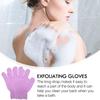 BUTIFULSIC 16Pcs Double Sided Exfoliating Gloves for Body Bath Scrubber Gloves Gentle Dead Skin Removal Suitable for Men and Women Soft Protective Shower for Neck Shoulders Feet Cleaning view 2