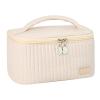 AIToWisely Wet Dry Sepa Toiletry, L Tl up, PU Leather Cosmetic with Dedicated Compartments, care Sto for Women, Portable Size 16 x 13 x 22.5cm view 1