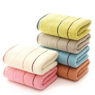 ONMYJFD Multi-Color Soft Absorbent Cotton Face Towel Adult Face Wash Household Hotel Gift Towel