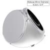 QVHCCNNDI Crescent Moon on Black Background Travel Makeup Mirror 1x/2x Magnification Compact Mirrors Portable Pocket Mirror for Women 2.4 Inch Folding Handheld Mirrror 2-Sided Circle Cosmetic Mirrors view 2