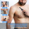 Manscape Body Hair Trimmer for Men - 3-in-1 Electric Shaver, IPX6 Waterproof Wet/Dry Groomer Kit for Chest, Underarms, Pubic & Legs, with USB Recharge Razor view 2