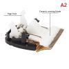1Pcs Grooming Ceramic Cutter Head Alloy Hair Clipper Head Razor Blade 24 Teeth For Animal Clipper Trimmer Tool For Hair Cutting(Foot 35mm 1pcs) view 2