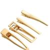 3Pcs/set Metal Hairpins for Women Simple Hollow Out Bangs Side Clips Gold Color Hairgrip Broken Hair Accessories Headwear(NO.11) view 2