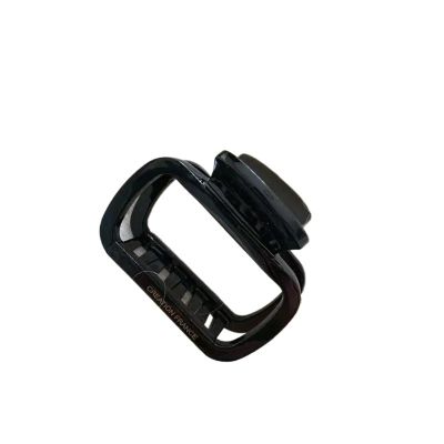 5.5cm Long Acetate Fiber Hair Clip Red Hair Clip Suitable for Girls and Women As A Hair Accessory Style(Black 1)