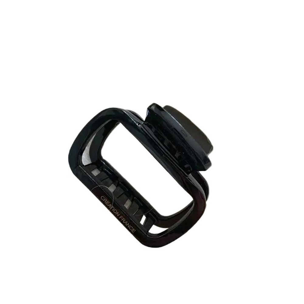 5.5cm Long Acetate Fiber Hair Clip Red Hair Clip Suitable for Girls and Women As A Hair Accessory Style(Black 1)