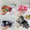 16Pcs Fluffy Ball Hair Scrunches & 300Pcs Seamless Small Hair Ties Set for Women Girls Kids Babies, No Damage No Pull Ponytail Holders Very Strechy, BlueZOO view 4