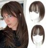 Molefi Human Hair Topper,10 inch Premium Remy Hair Toppers for Women 3 * 3.5 inch Invisible Clip in Bangs for Adding Volume view 1