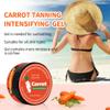 Self tanning lotion self tanner quick tan oil free gel for a sun kissed glow bronzing tanning lotion featuring no streaks or scent 100ml/3.38fl.oz (Carrot Self-Tanning Gel 100ml) view 3