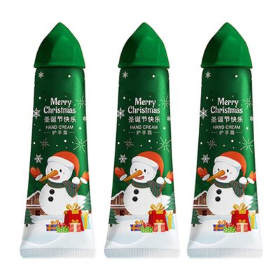ACSUSS Moisturizing Hand Cream Travel Size Winter Lotion for Nourishing Dry Skin Care Snowman One Size