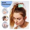 Wrist Bands for Washing Face 50pcs Washband Microfiber Wash Towel Band Wristband Scrunchies(05-white) view 4