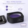 Paraffin Wax Machine for Hands and FeetParaffin Wax Warmer with Auto-Timer and Keep Warm Mode, Paraffin Wax Bath Moisturizing Kit for Arthritis, Skin Hydration, Relax Muscles-Black view 2