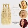 08 10 12 Inch Deep Wave Human Hair Bundles Blonde Brazilian Human Hair view 3