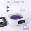 Paraffin Wax Machine for Hands and FeetParaffin Wax Warmer with Auto-Timer and Keep Warm Mode, Paraffin Wax Bath Moisturizing Kit for Arthritis, Skin Hydration, Relax Muscles-White view 2