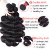 Body Wave Bundles Human Hair with Closure (18 20 22 24+16) 4 Bundles with Closure 5x5 HD Closure with Bundles Human Hair 12A Unprocessed Virgin Hair view 3