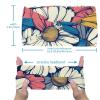 CHENZZZZ 6 Pack Retro Daisy Flower (3) Headbands for Women, Fashion Knotted Headband Wide Hairband Girls Hair Accessories view 3