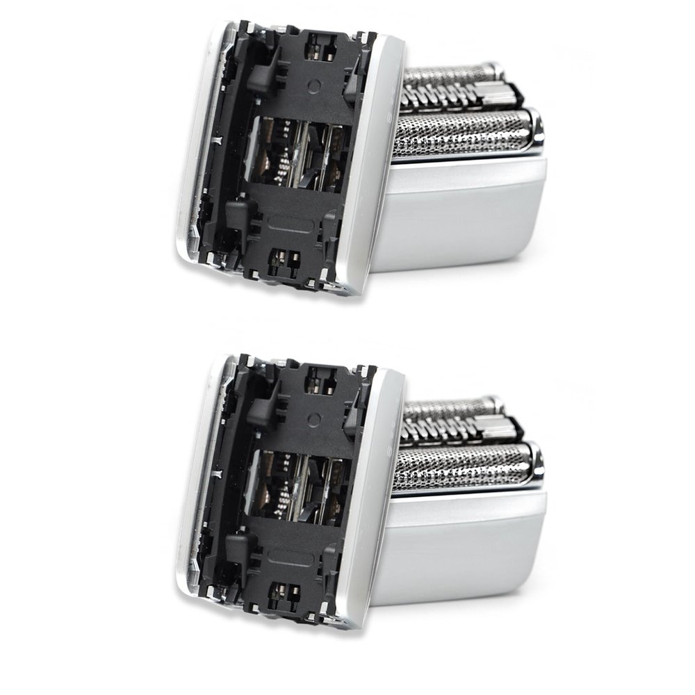83M Replacement Head Compatible with Braun Series 8 Shaver, 83M Wet&Dry Replacement Shaver Head for Braun S8, Upgrade Foil & Cutter Blade for S8 8577cc 8417s, 2Pack