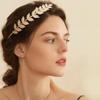 1PC Gold Leaf Headband Metal Greek Goddess Accessories Greek Headband Gold Leaf Crown for Women Party Wedding.. view 3