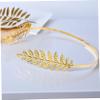 1PC Gold Leaf Headband Metal Greek Goddess Accessories Greek Headband Gold Leaf Crown for Women Party Wedding.. view 4
