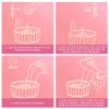 Foot Bath Bombs 12PCS/Set Natural Foot Soaking Salts with 4 Lavender Jasmine Rose Chamomile Aroma for Feet Callus Dry Cracked Stubborn Feet Odor Scents view 2