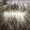 ApexToupees Toupee for Men Real Human Hair Swiss Lace Hairpiece for Men Hair Replacement System Poly Coated Mens Hairpieces Breathable Mens Hair System 6X9-100% Density 365# 3# DARK BROWN+65% GREY view 4