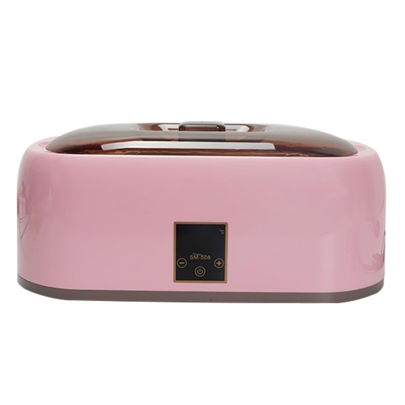 Paraffin Wax Machine, Hand & Feet Parafin Wax Warmer, Paraffin Wax Warmer Moisturizing Kit, Capacity 4000ML, Intelligent Temperature Control, for Soothe and Deep Skin Moisturize(Pink)