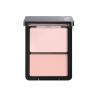 1 PC July Girl Highlighter 2 Colors Facial Highlighter Blusher Palette, Multi Purpose Matte Palette Creating 3D Makeup, 8g (01#) view 1