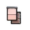 1 PC July Girl Highlighter 2 Colors Facial Highlighter Blusher Palette, Multi Purpose Matte Palette Creating 3D Makeup, 8g (01#) view 3