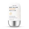 Beef Tallow Sunscreen SPF 50 Zinc Oxide Natural Sunblock for Face and Body Non Greasy Heat Stable Mineral Moisturizing Cream Clear Finish Reef Safe Daily Skin Care Protection view 1
