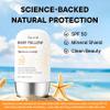 Beef Tallow Sunscreen SPF 50 Zinc Oxide Natural Sunblock for Face and Body Non Greasy Heat Stable Mineral Moisturizing Cream Clear Finish Reef Safe Daily Skin Care Protection view 2