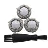 3pcs Razor Blade HQ6 Replacement Blade Shaver Heads, Compatible For Philips, HQ662 HQ663 HQ664 HQ665 HQ686 HQ7830 HQ6888 HQ7850 HQ7825 HQ642 view 1