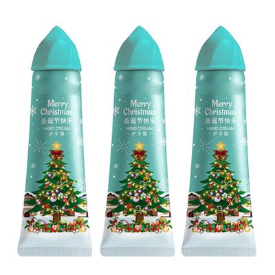 CHICTRY Travel Size Hand Cream Trio Set Winter Moisturizing Lotion for Dry Skin 3 Pack Holiday Gift Tree One Size