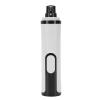 ZJchao Pet Nail Grinder Professional Low Noise Electric Rechargeable Dual LED Light High Power Tool for Dogs Cats Small Large Pets USB Charging ABS Material (with 2 Heads) view 2