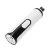 ZJchao Pet Nail Grinder Professional Low Noise Electric Rechargeable Dual LED Light High Power Tool for Dogs Cats Small Large Pets USB Charging ABS Material (with 2 Heads) view 3
