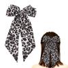 White Leopard Print Hair Clips for Women Girls Hair Bows Clip for Women Girls Bow Hair Clips Barrette for Thick Thin Hair Decorations with Leopard Prints Bowknot view 1