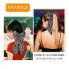 White Leopard Print Hair Clips for Women Girls Hair Bows Clip for Women Girls Bow Hair Clips Barrette for Thick Thin Hair Decorations with Leopard Prints Bowknot view 3