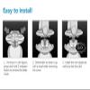 3pcs Shaver Razor Blades Heads Replacement Shaving, Compatible For Philips, HQ7320 HQ7300 HQ7290 HQ7280 HQ7260 HQ7240 HQ7140 HQ7120 HQ7100 view 4
