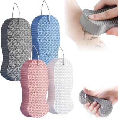 4 Pieces Magic Exfoliating Bath Sponge,2025 New Model Exfoliating Sponge Ultra Soft,Suitable for Skin Friendly and Reusable Use by Adults and Children Exfoliating Bath Sponge